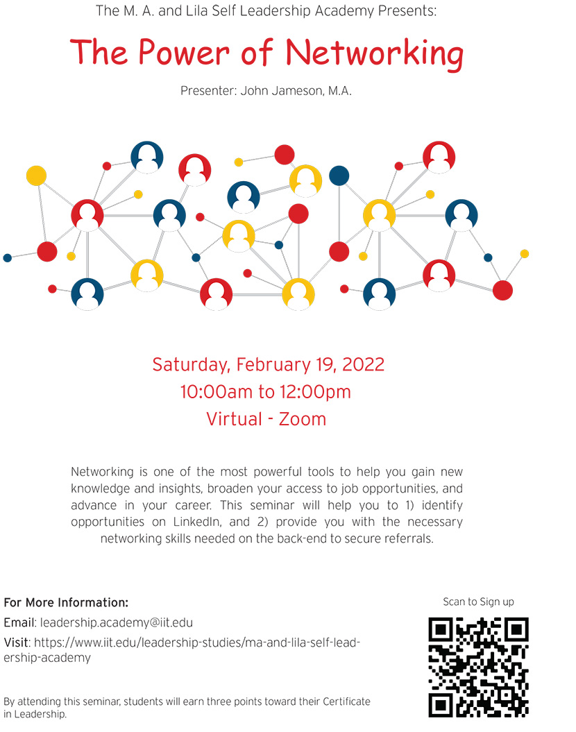  Leadership Academy Seminar #4 - The Power of Networking