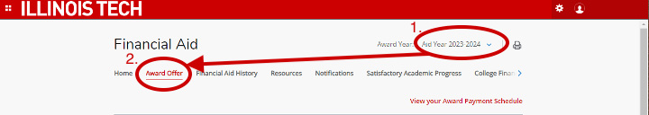 UG Financial Aid Offer Step 4 screenshot