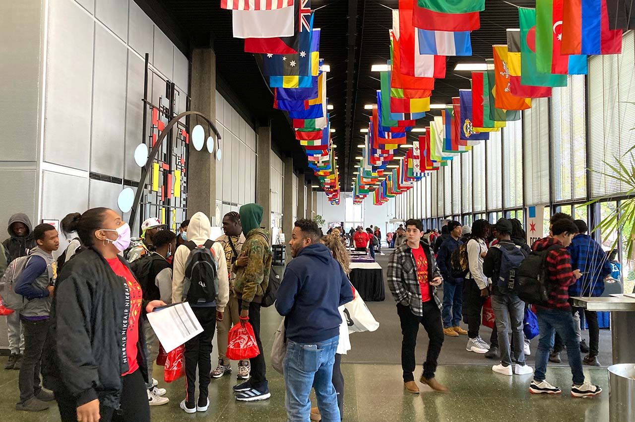 Chicago Public Students take part in the Young Men of Color Summit