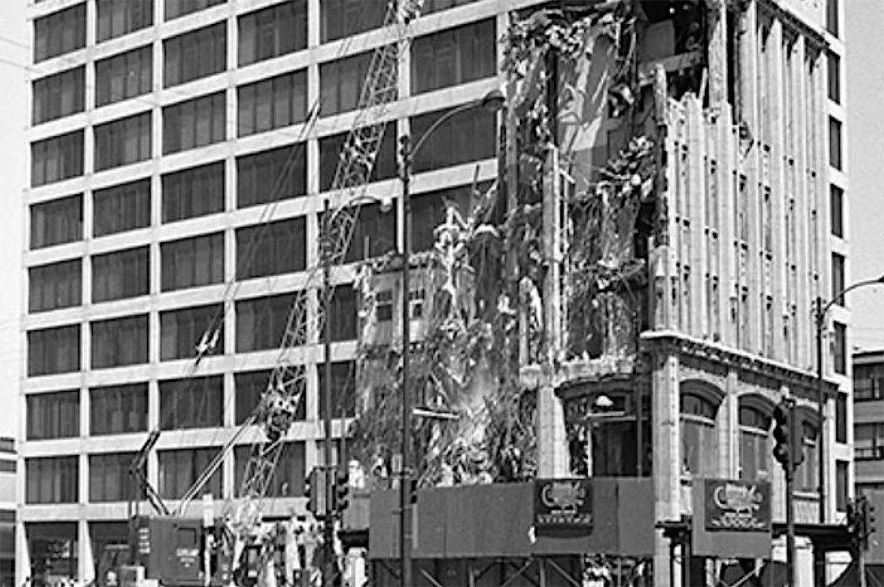 A photo of the former Binga Bank