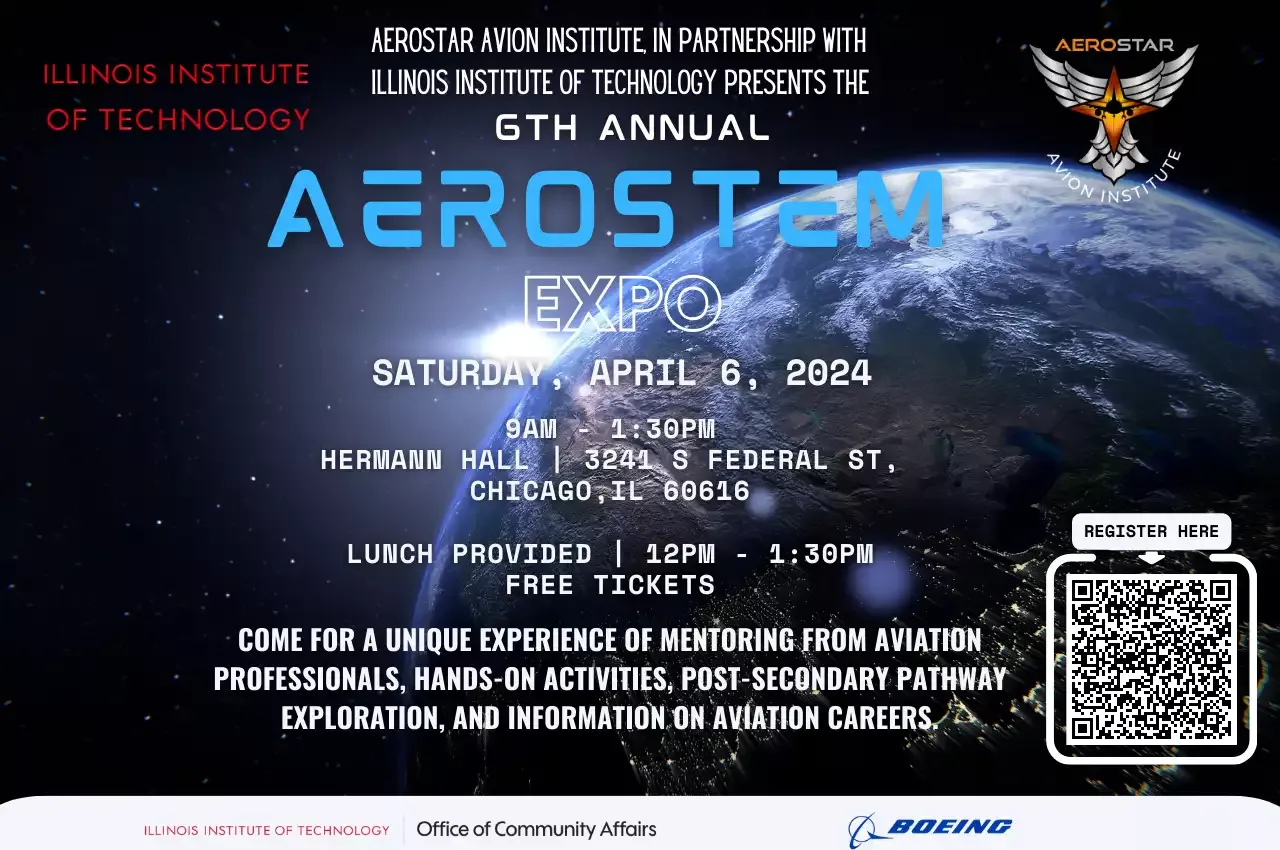 Flyer for 6th Annual AeroSTEM Expo