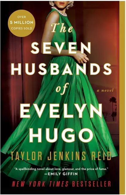 Book cover image of The Seven Husbands of Evelyn Hugo by Taylor Jenkins Reid