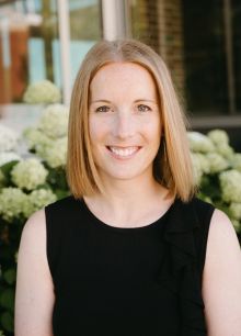 Headshot of guest speaker Beth Conerty, regional innovation officer for the Illinois Fermentation and Agriculture Biomanufacturing (iFAB) Tech Hub