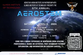 Flyer for 6th Annual AeroSTEM Expo