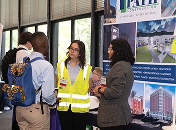 Recruiting event at Illinois Tech