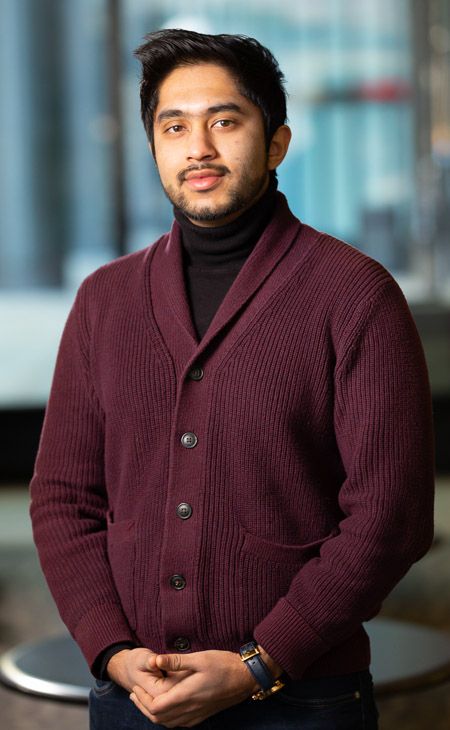 Photo of Stuart School of Business student Karan Tupe