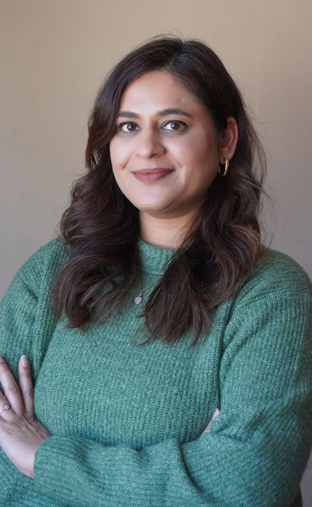 Headshot of Kruti Halvadia (M.S. Project Management ’25)